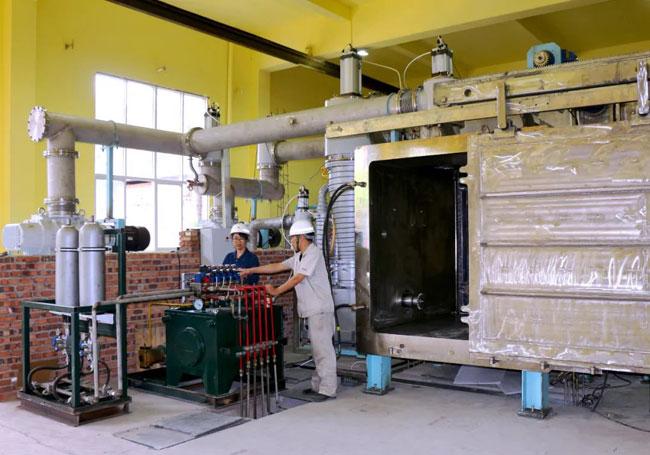 攀钢集团鸿舰重型机械制造有限责任公司稳步推进钛铸件生产线建设